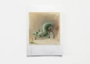 Me-and-the-dragon-4,-oil-on-paper,-65-x-50-cm,-2014