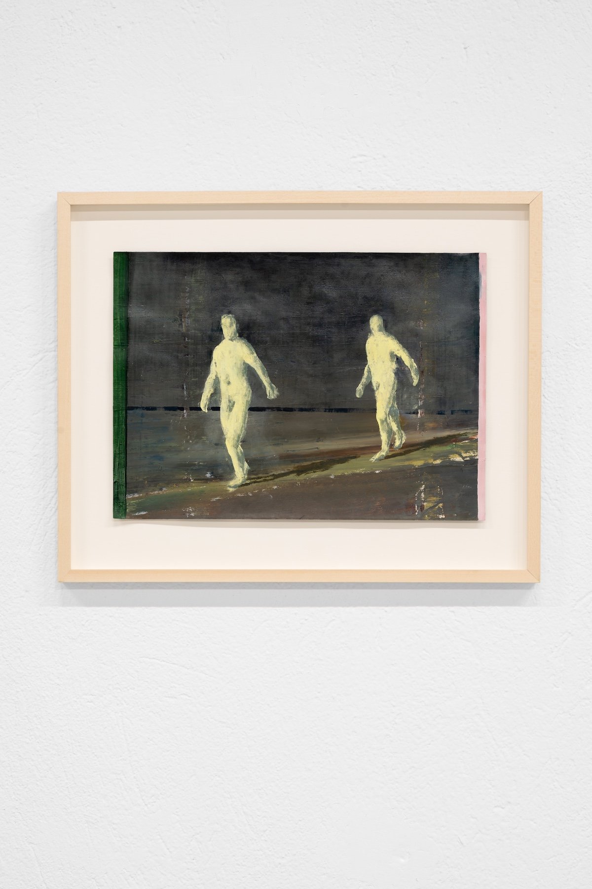 Andrea Barzaghi (25/05/1988) Catwalk 2024 Oil on paper 28.9 × 40.3 cm