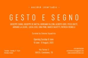 Gesto e Segno, mostra